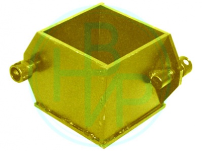 Форма куб. 150х150х150 мм одногнезд. оцинкованная (ФК150)